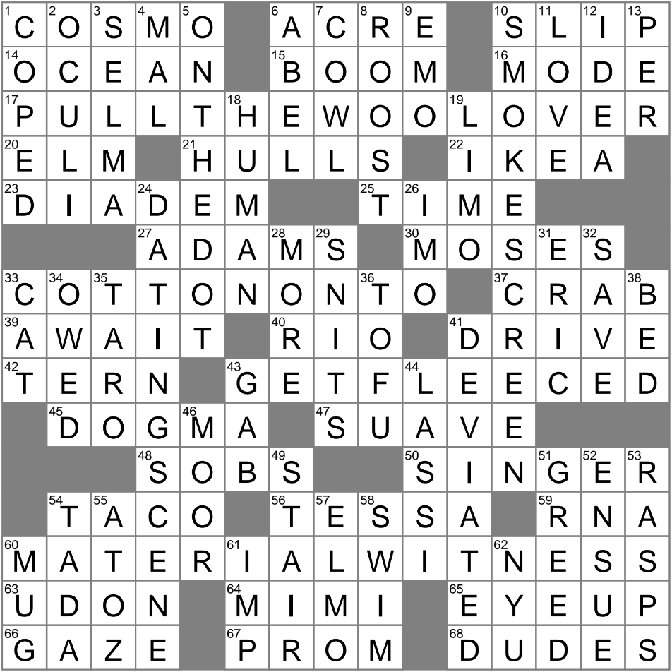 LA Times Crossword 19 Sep 24 Thursday LAXCrossword LA Times Crossword 19 Sep 24 Thursday LAXCrossword