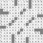 LA Times Crossword 22 Mar 25 Saturday LAXCrossword