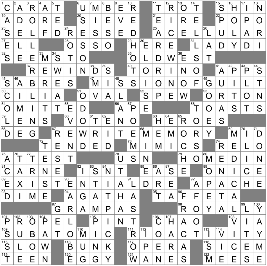 LA Times Crossword 23 Jun 24 Sunday LAXCrossword