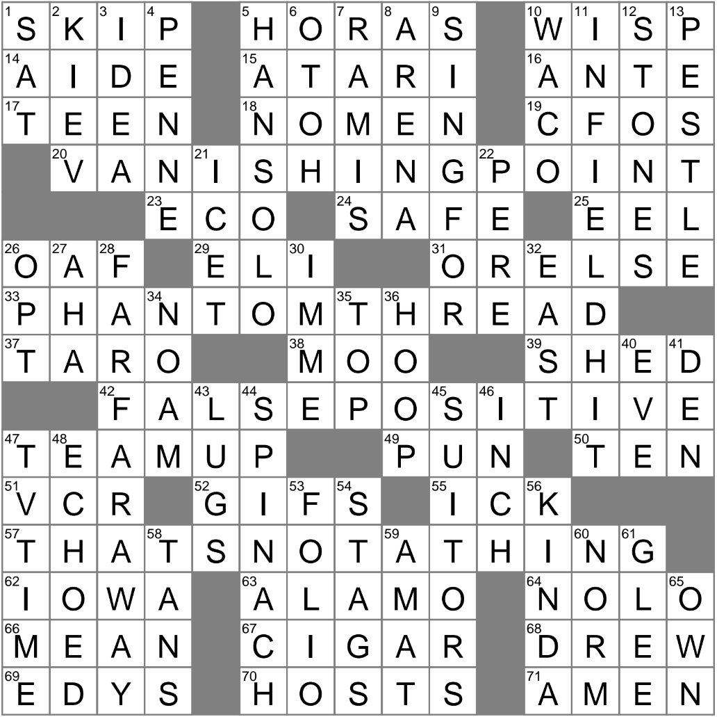 LA Times Crossword 24 Jul 25 Thursday LAXCrossword