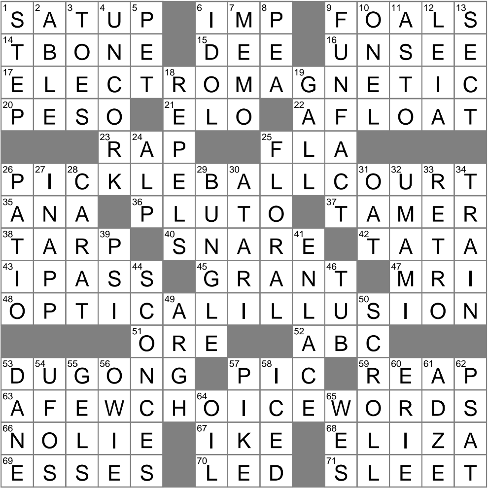 LA Times Crossword 27 Aug 24 Tuesday LAXCrossword