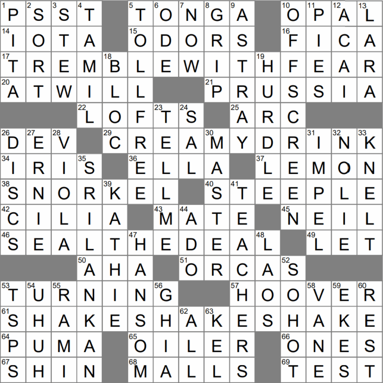 LA Times Crossword 8 Nov 22 Tuesday LAXCrossword