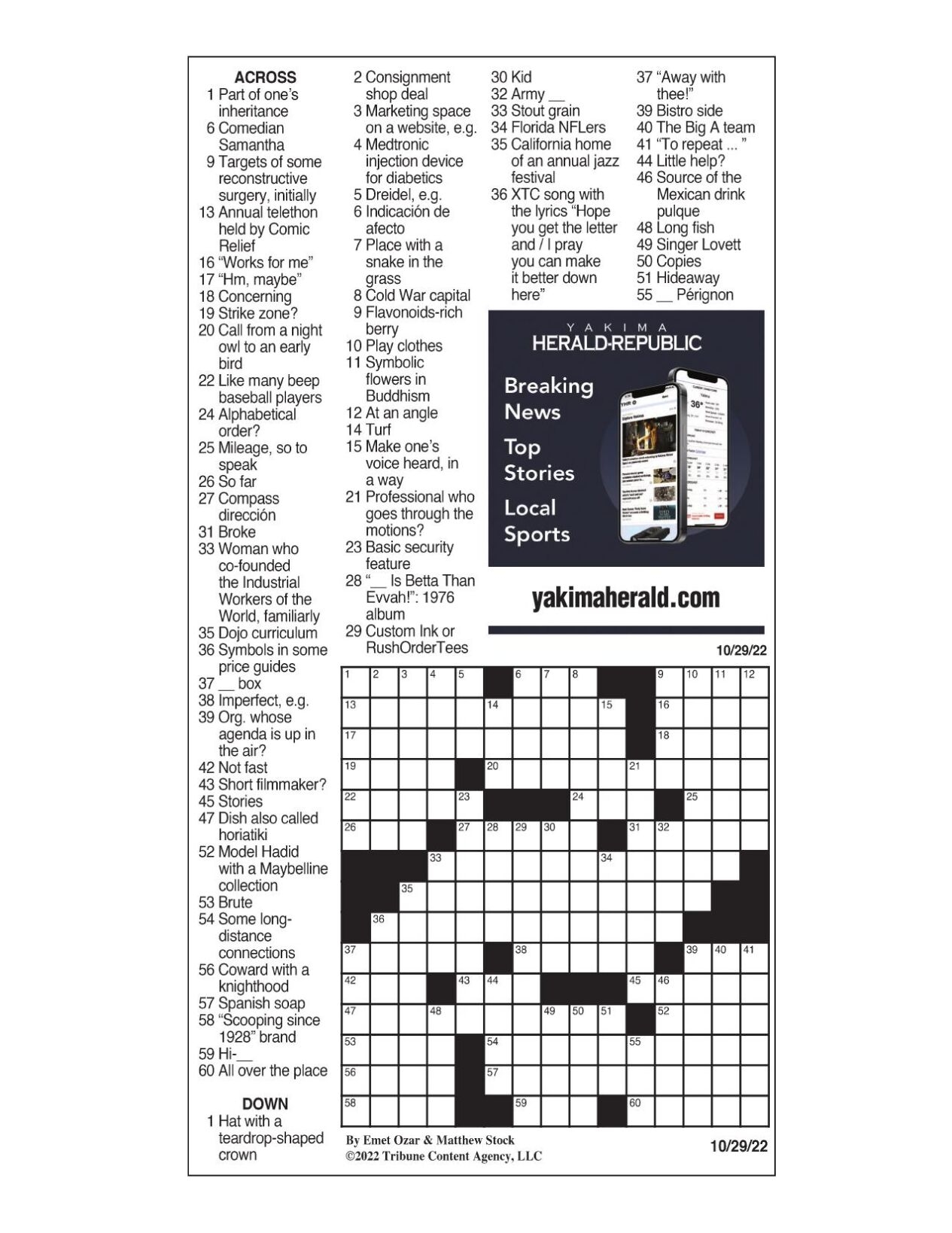 answers la times crossword today answers la times crossword today