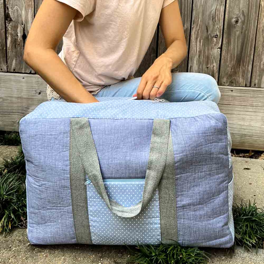 Large Duffle Bag Pattern FREE The BEST Tutorial Large Duffle Bag Pattern FREE The BEST Tutorial