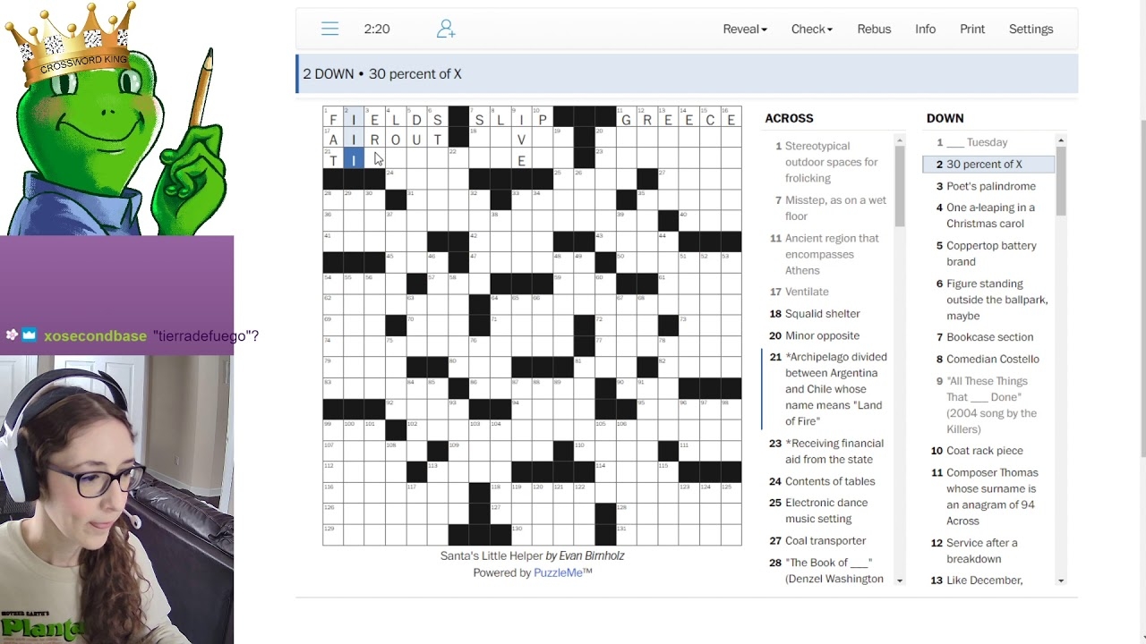 Leahbee Crossword Stream Sunday Crossword AND Interview With Evan The Crossword King YouTube Leahbee Crossword Stream Sunday Crossword AND Interview With Evan The Crossword King YouTube