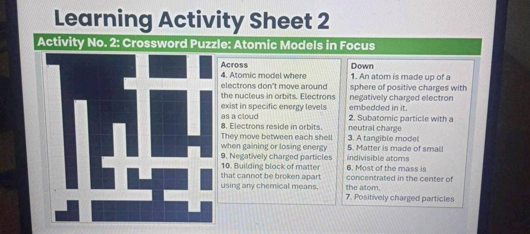 Ledrning Activity Sheet 2 Activity No 2 StudyX Ledrning Activity Sheet 2 Activity No 2 StudyX