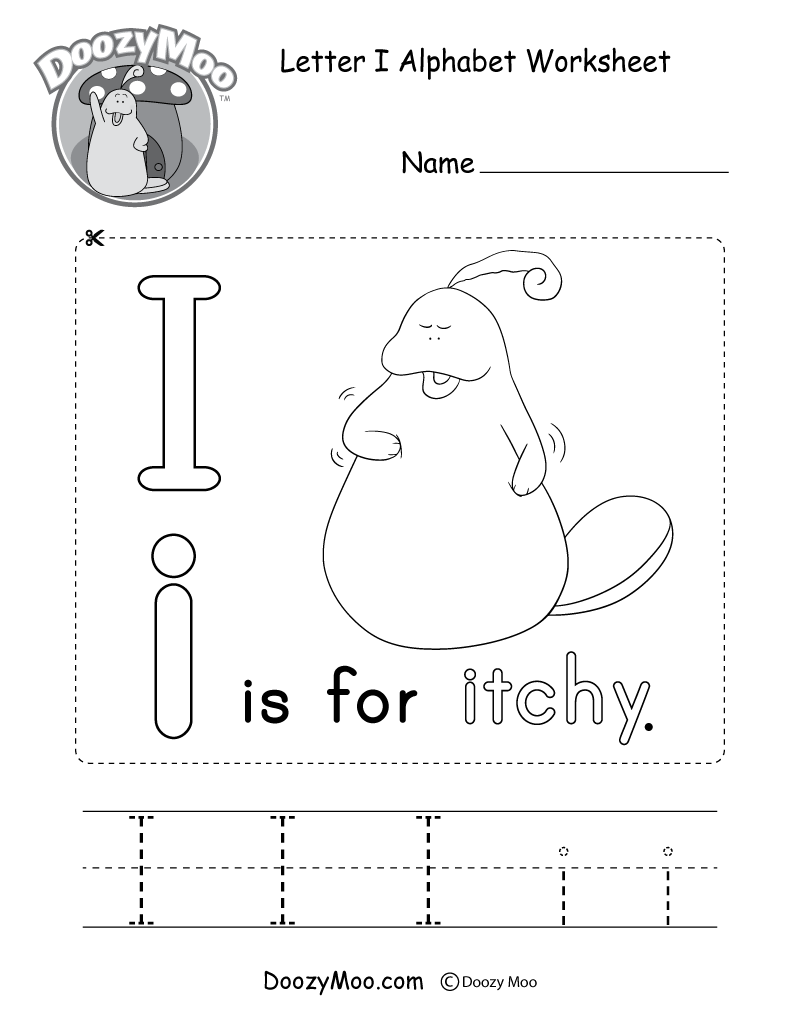 letter i worksheets for kindergarten letter i worksheets for kindergarten