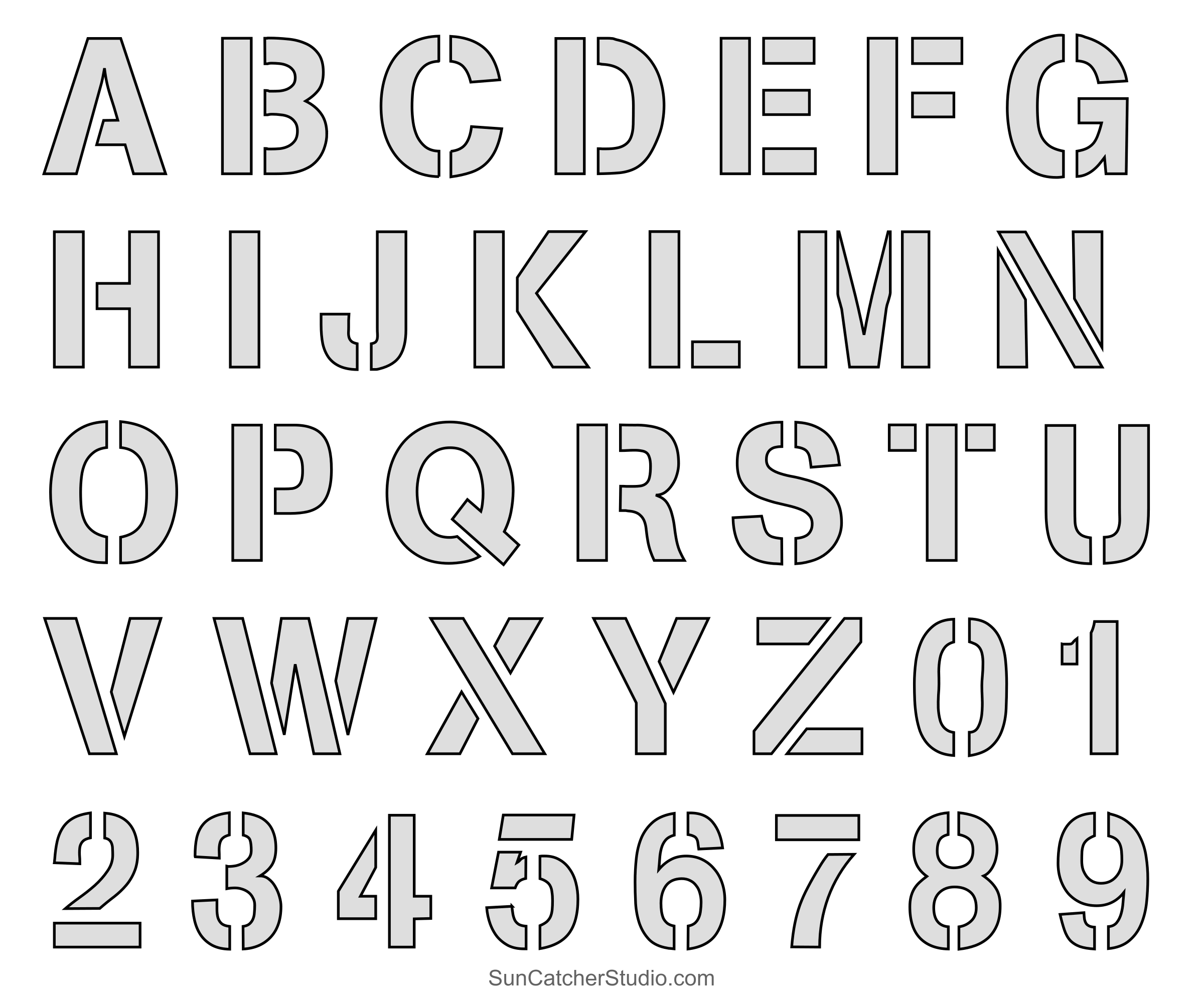 Letter Stencils Printable Alphabet Font Templates Patterns Free Printables Monograms Design Tools Patterns DIY Projects Letter Stencils Printable Alphabet Font Templates Patterns Free Printables Monograms Design Tools Patterns DIY Projects
