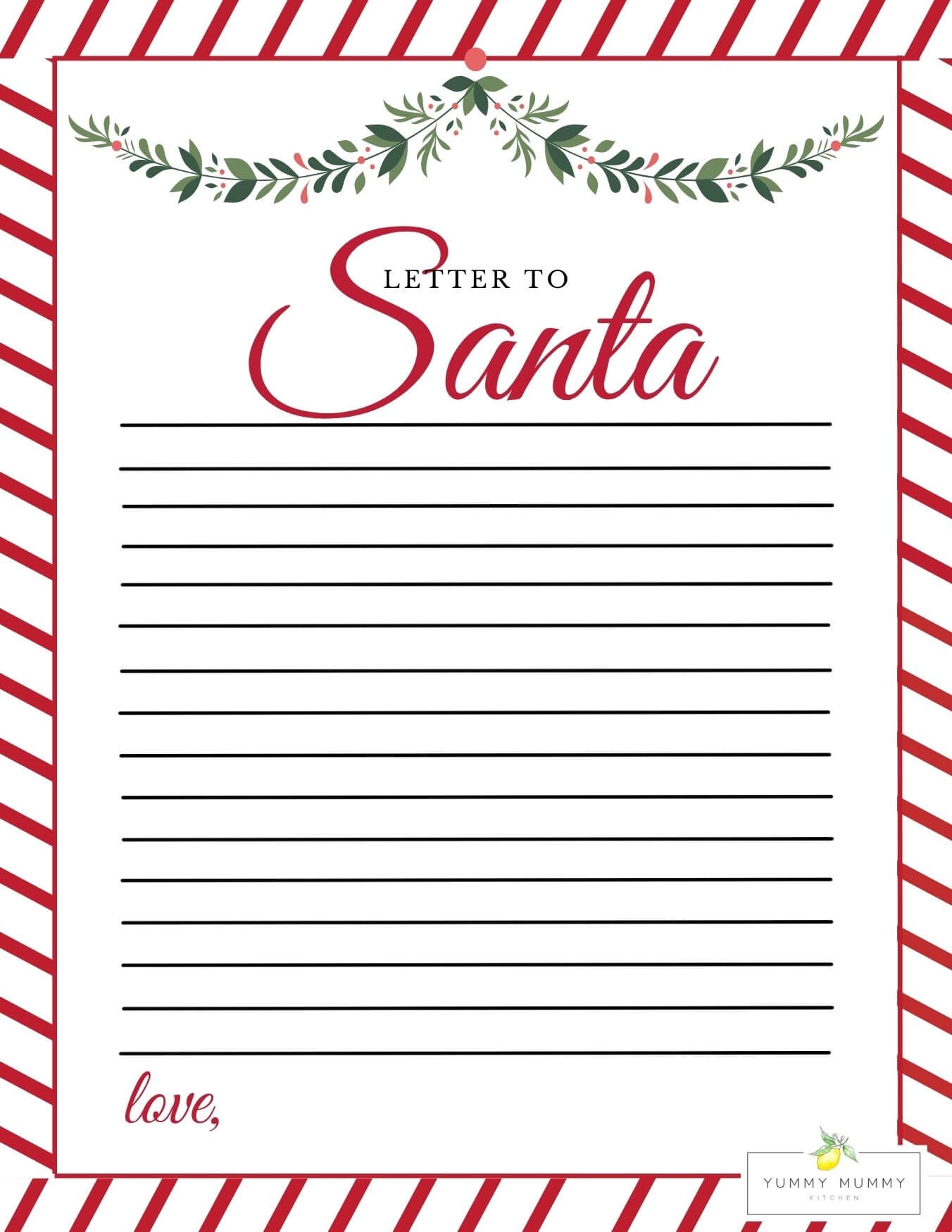 free printable letter to santa template free printable letter to santa template