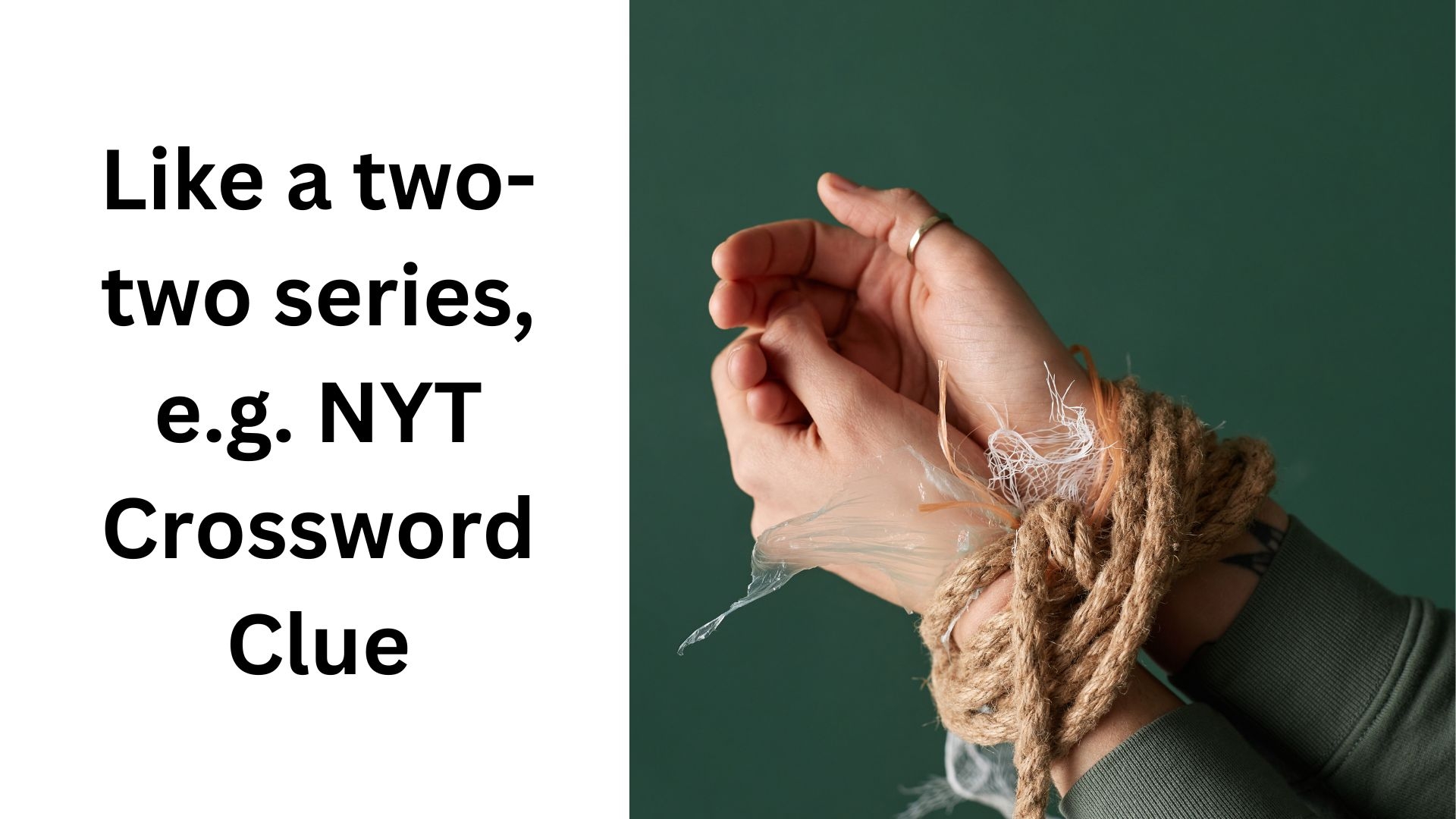 Like A Two two Series E g NYT Crossword Clue October 27 2024 Like A Two two Series E g NYT Crossword Clue October 27 2024