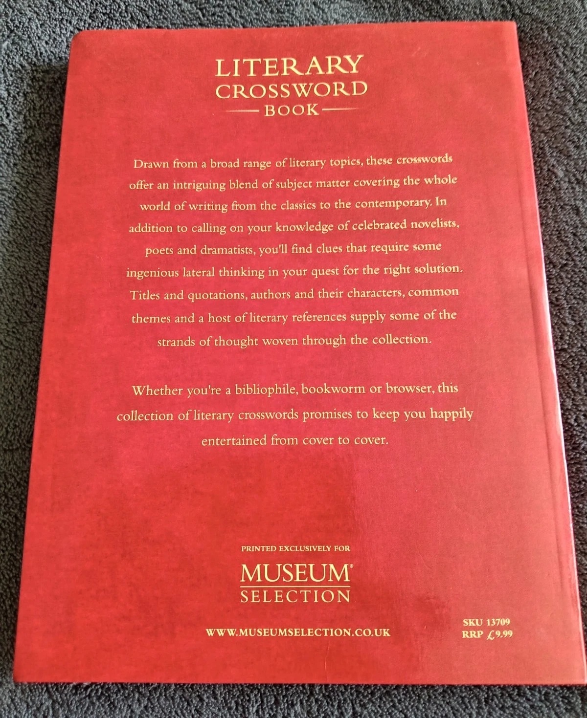 Literary Crossword Book Museum Selection Readamundo Literary Crossword Book Museum Selection Readamundo