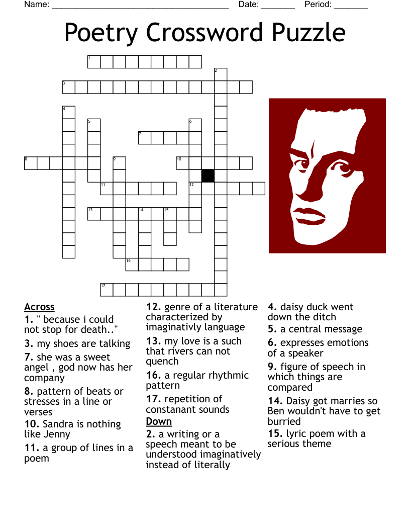 Literary Devices Crossword WordMint Literary Devices Crossword WordMint