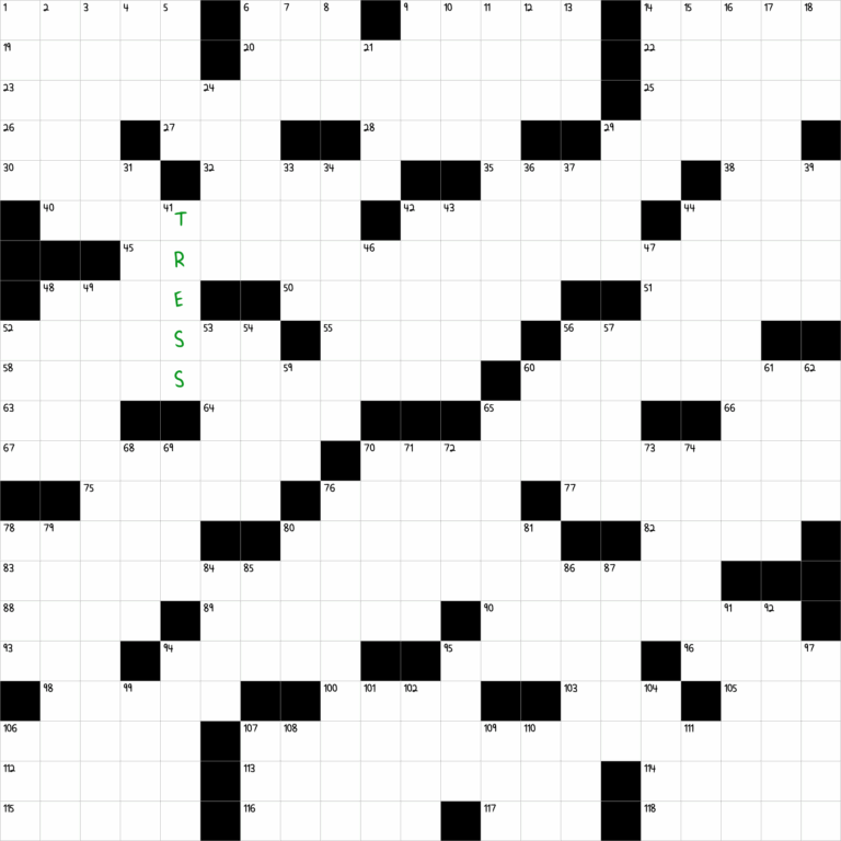 Lock Of Hair NYT Crossword Clue February 16 2025