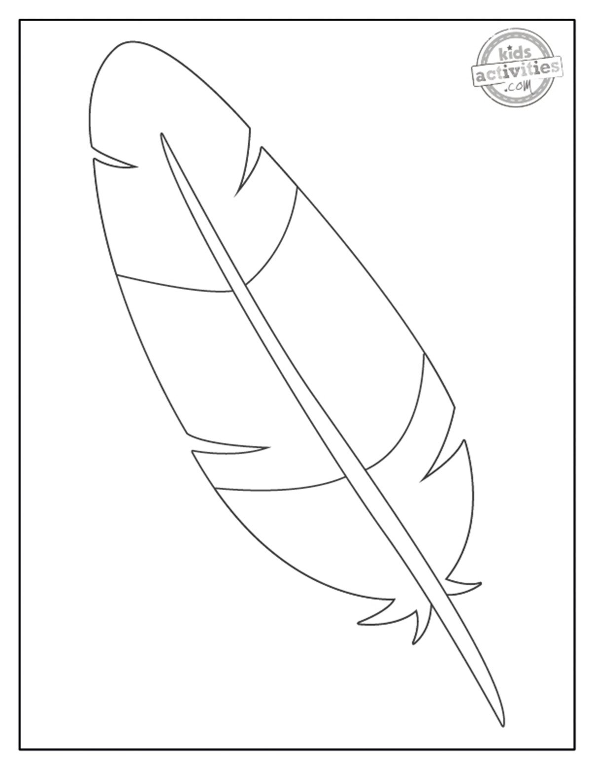 Make Thanksgiving Day Crafts With Turkey Feather Template Kids Activities Blog Make Thanksgiving Day Crafts With Turkey Feather Template Kids Activities Blog