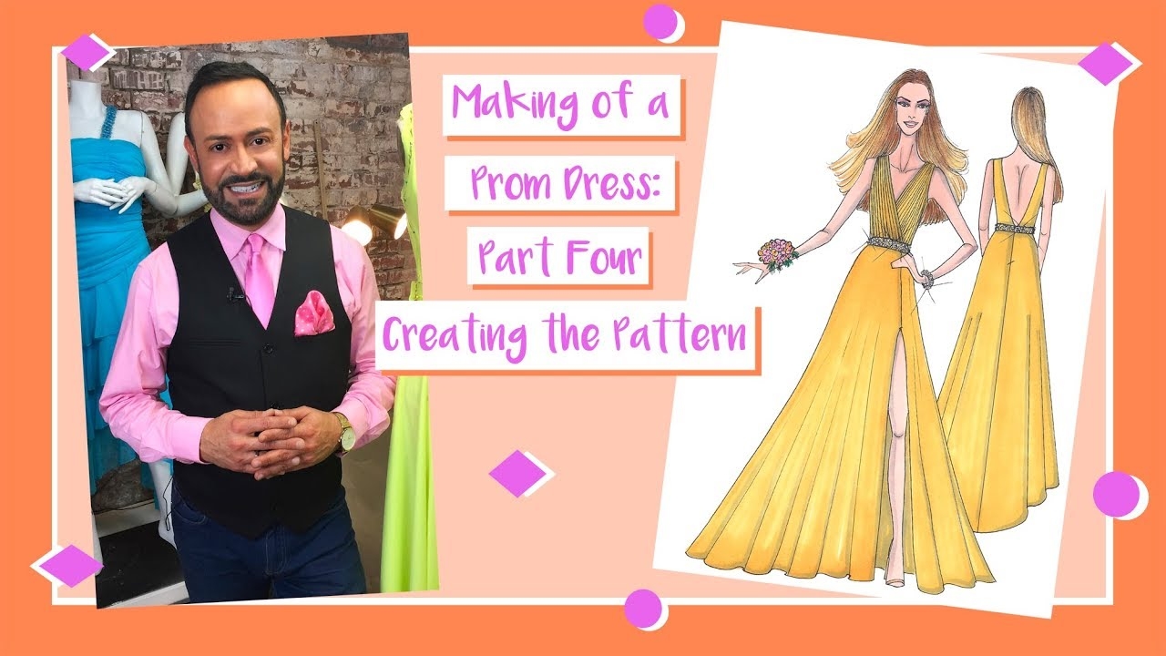 Making Of A Prom Dress Part 4 Creating The Pattern YouTube Making Of A Prom Dress Part 4 Creating The Pattern YouTube