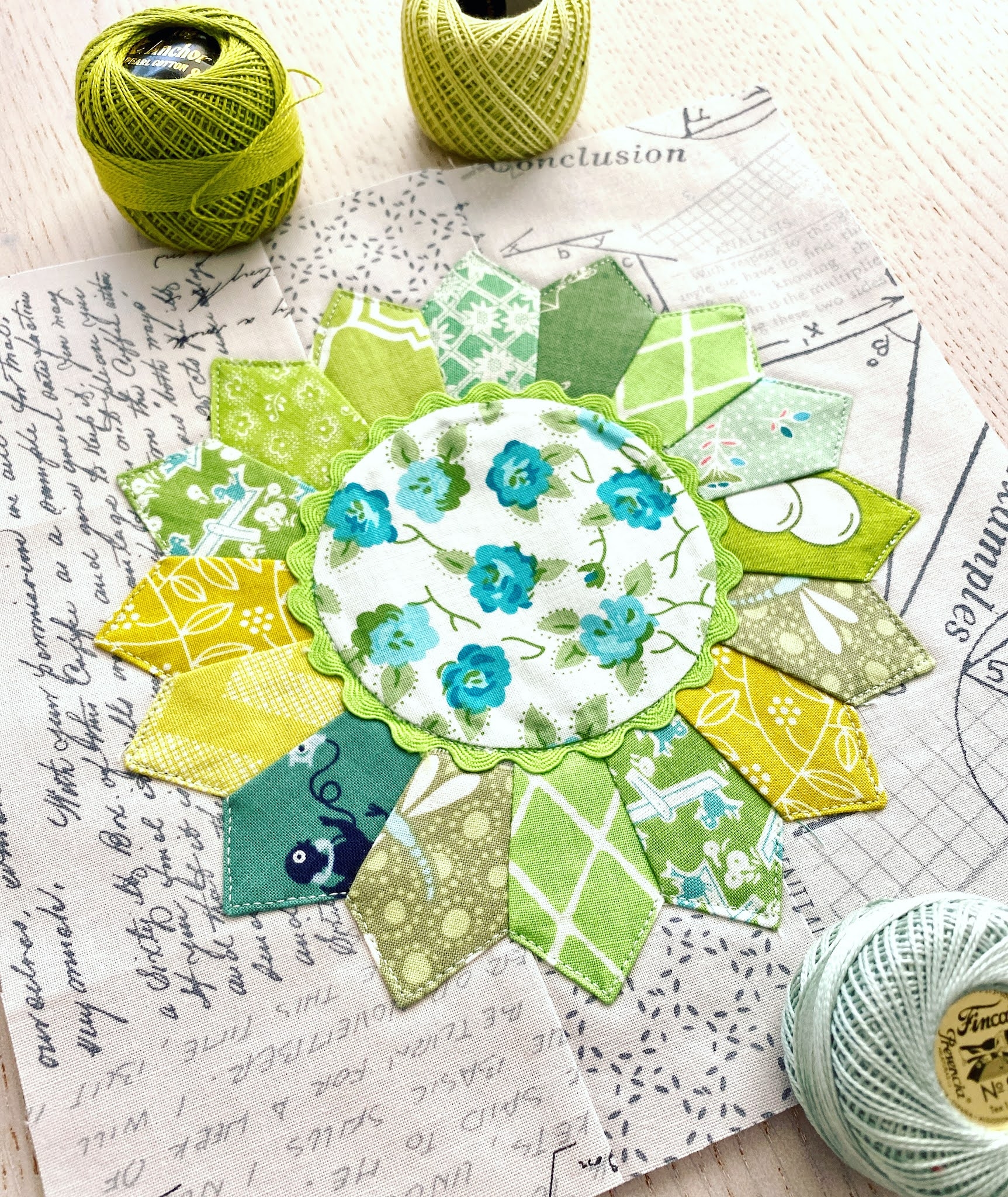 Making Scrappy Dresden Plates Samelia s Mum Making Scrappy Dresden Plates Samelia s Mum