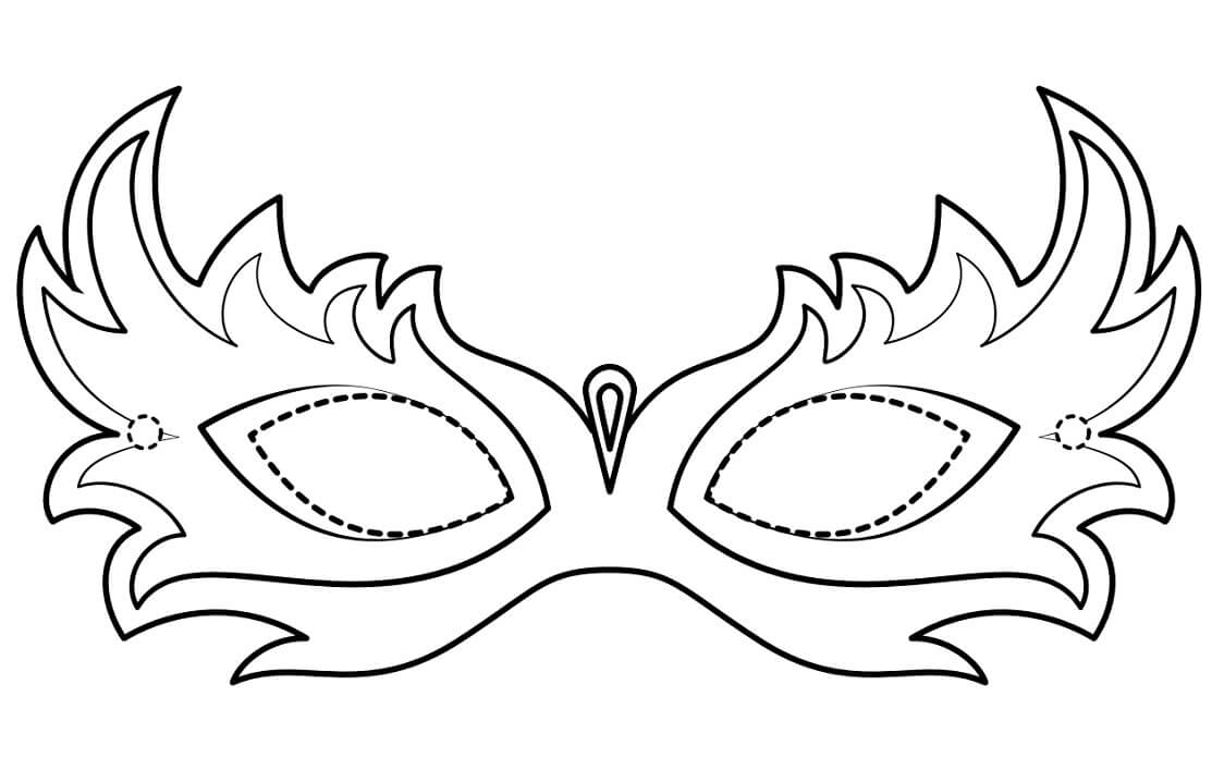 Masquerade Mask Printable Templates Masquerade Mask Printable Templates