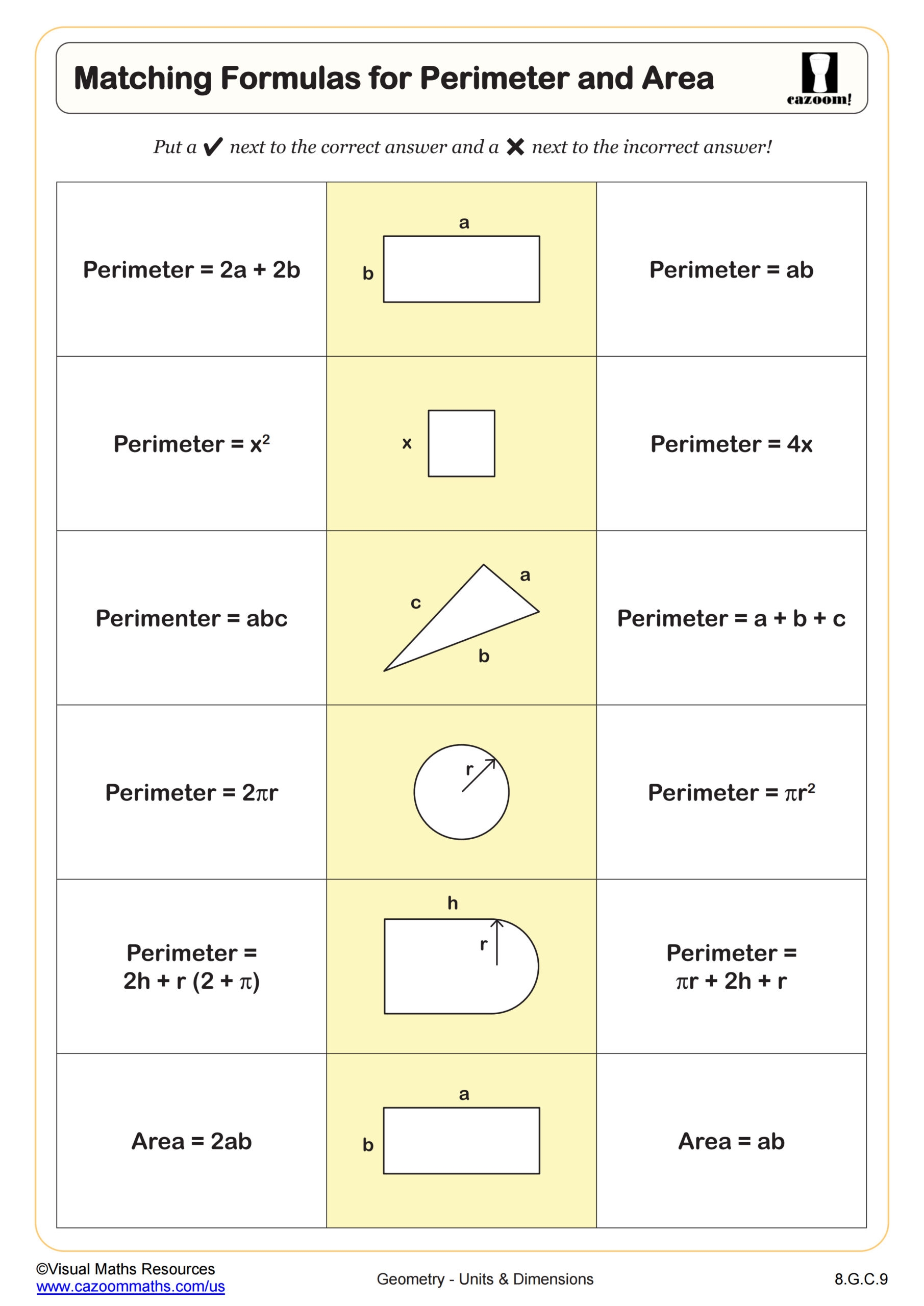perimeter and area worksheets perimeter and area worksheets