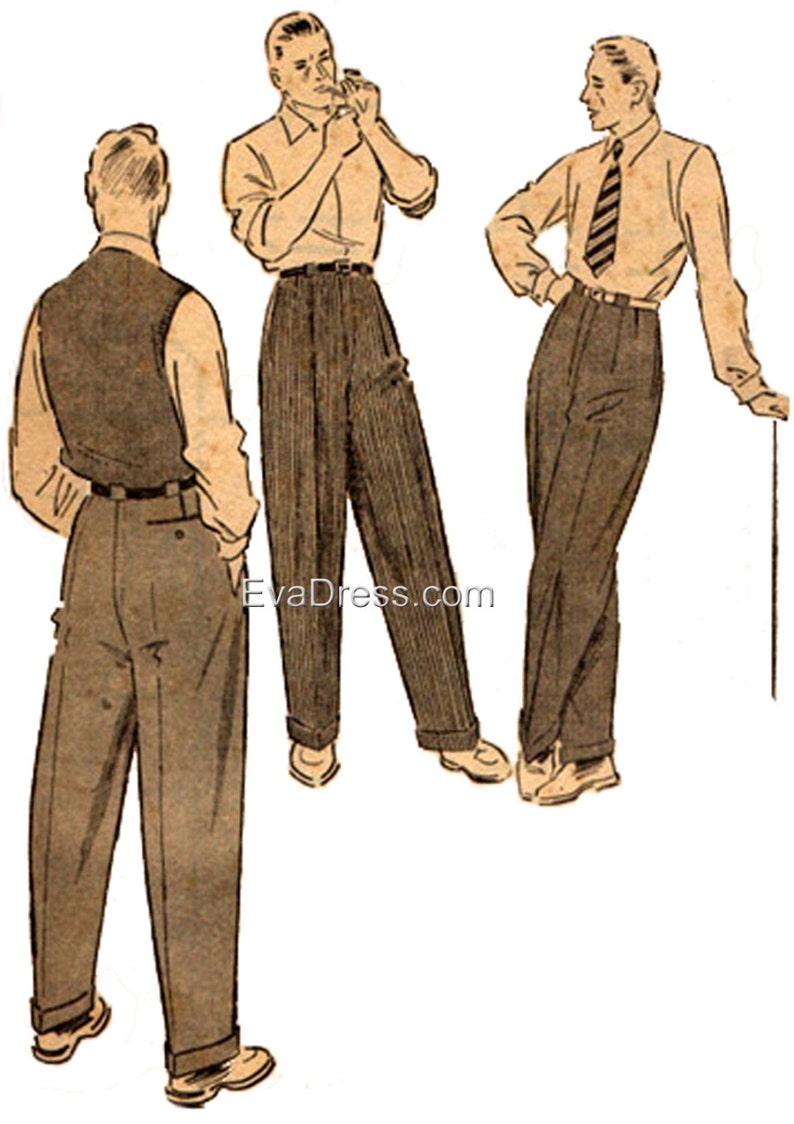Men s Vintage Reproduction Sewing Patterns Men s Vintage Reproduction Sewing Patterns