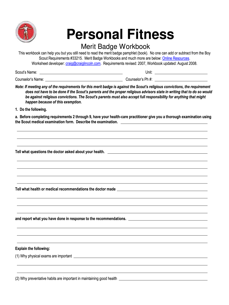 Merit Badge Worksheets Fill Out Sign Online DocHub Merit Badge Worksheets Fill Out Sign Online DocHub