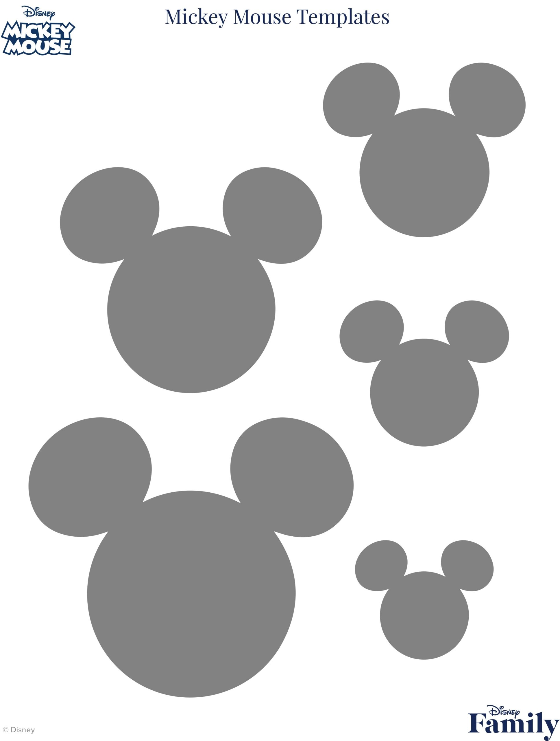 Mickey Mouse Template Disney News Mickey Mouse Template Disney News