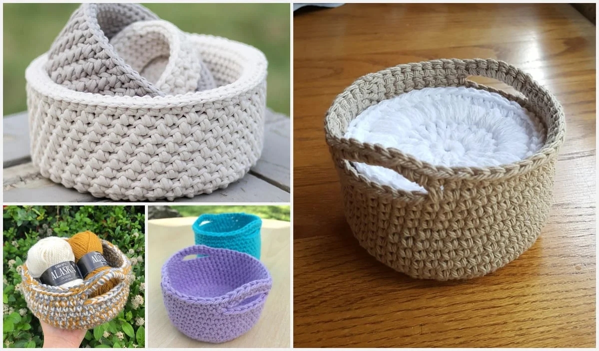 free crochet basket patterns free crochet basket patterns