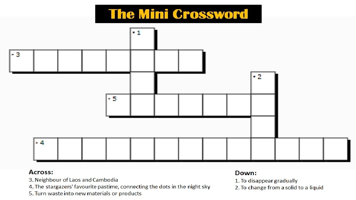 Mini Crossword With Answers June 7 2023 Mini Crossword With Answers June 7 2023