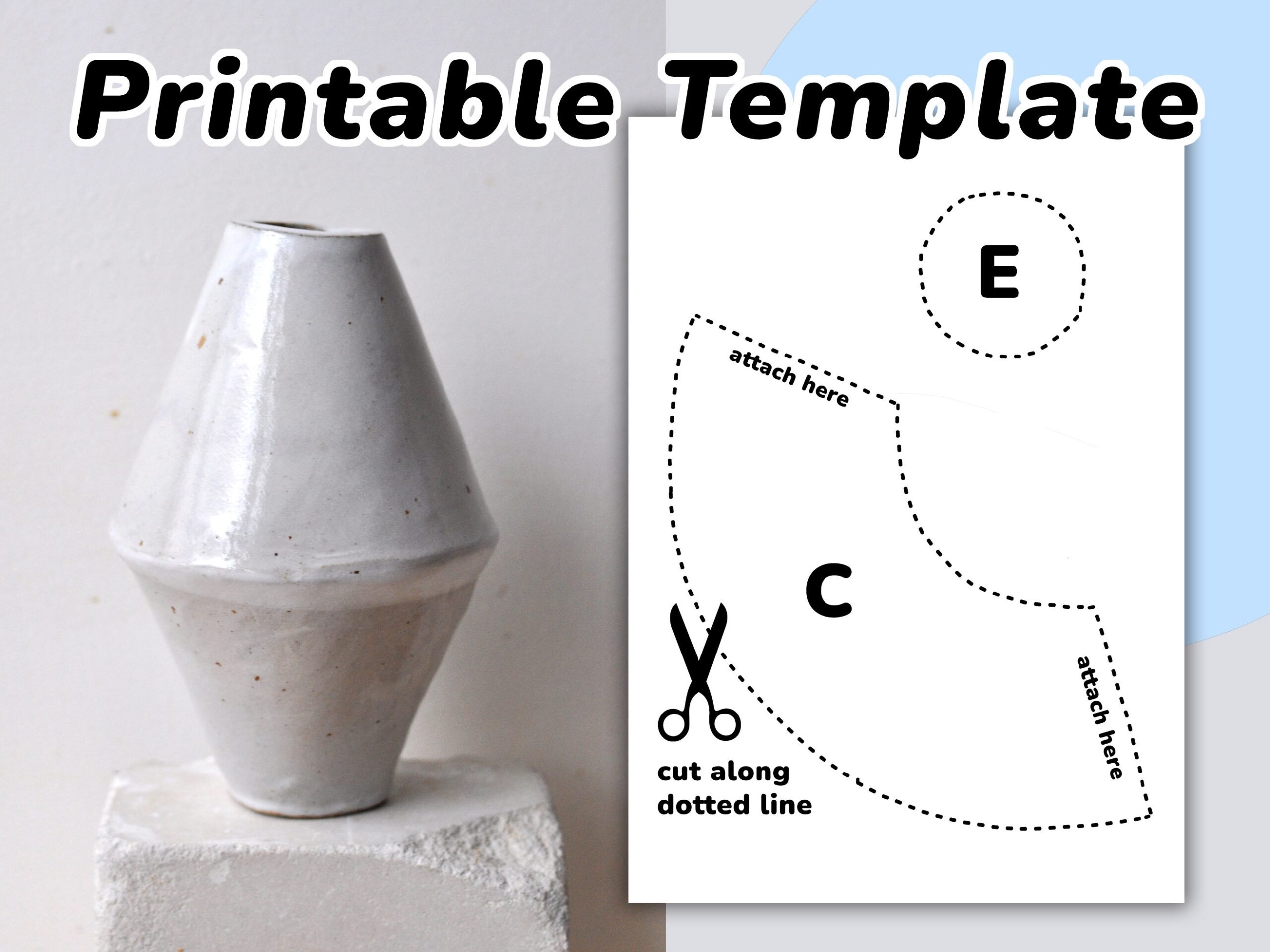free printable slab pottery templates free printable slab pottery templates