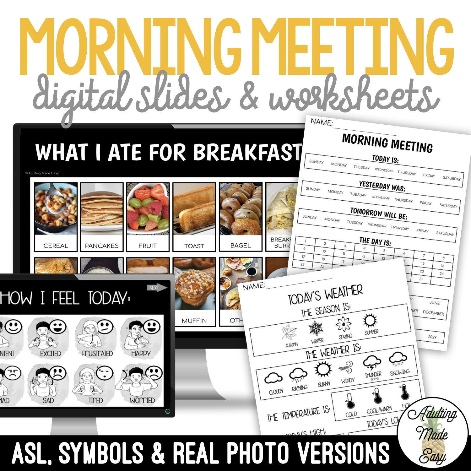 Morning Meeting Interactive Slides Activities And Worksheets Made By Teachers Morning Meeting Interactive Slides Activities And Worksheets Made By Teachers