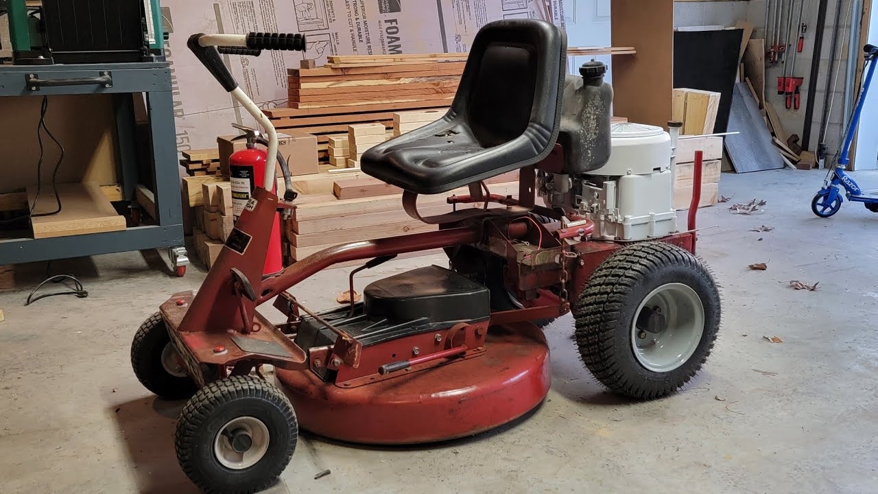 Mowing With A 40 Year Old Snapper YouTube Mowing With A 40 Year Old Snapper YouTube