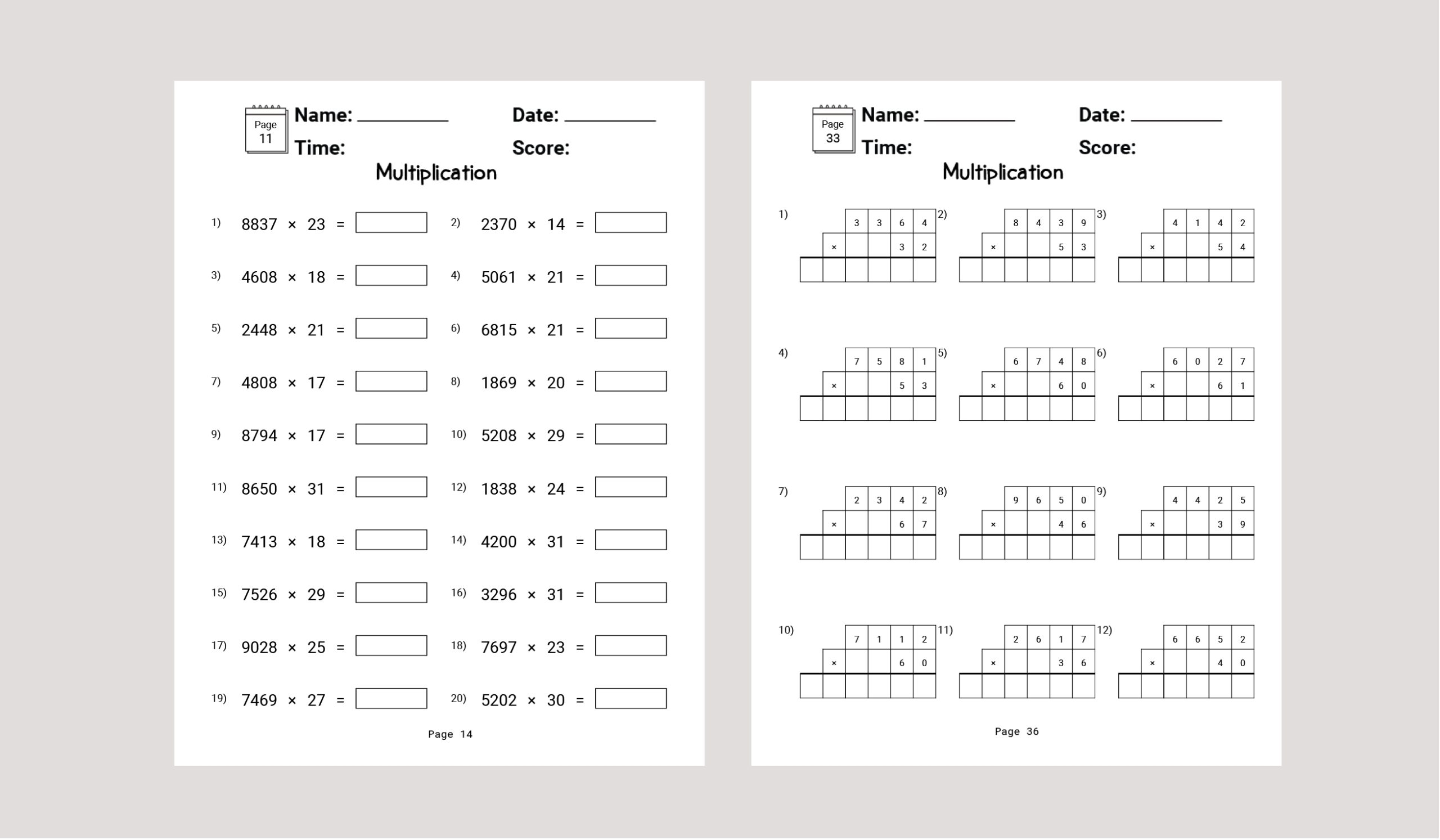 Multiplication 6th Grade Math Worksheet Made By Teachers Multiplication 6th Grade Math Worksheet Made By Teachers