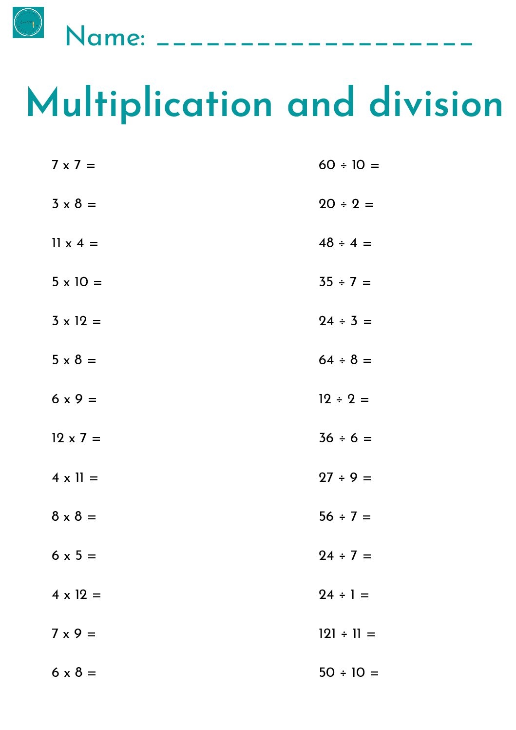 Multiply Or Divide 3rd Grade Math Worksheet GreatSchools Worksheets Library Multiply Or Divide 3rd Grade Math Worksheet GreatSchools Worksheets Library