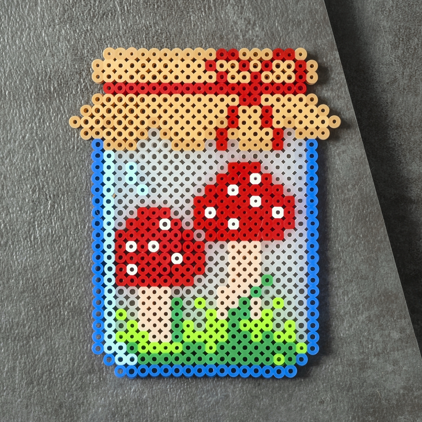 Mushroom Perler Beads 25 Patterns DIY Candy Mushroom Perler Beads 25 Patterns DIY Candy