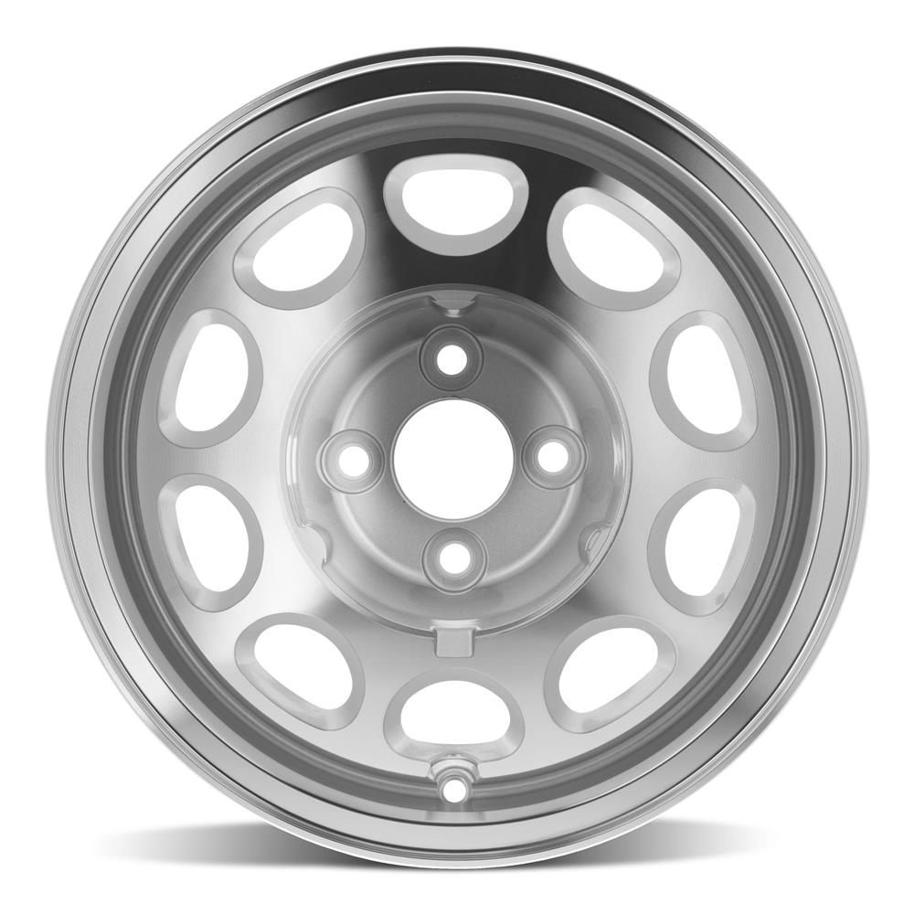 Mustang Fox Body 4 Lug 10 Hole Wheel 15x7 Machined 79 93 Mustang Fox Body 4 Lug 10 Hole Wheel 15x7 Machined 79 93