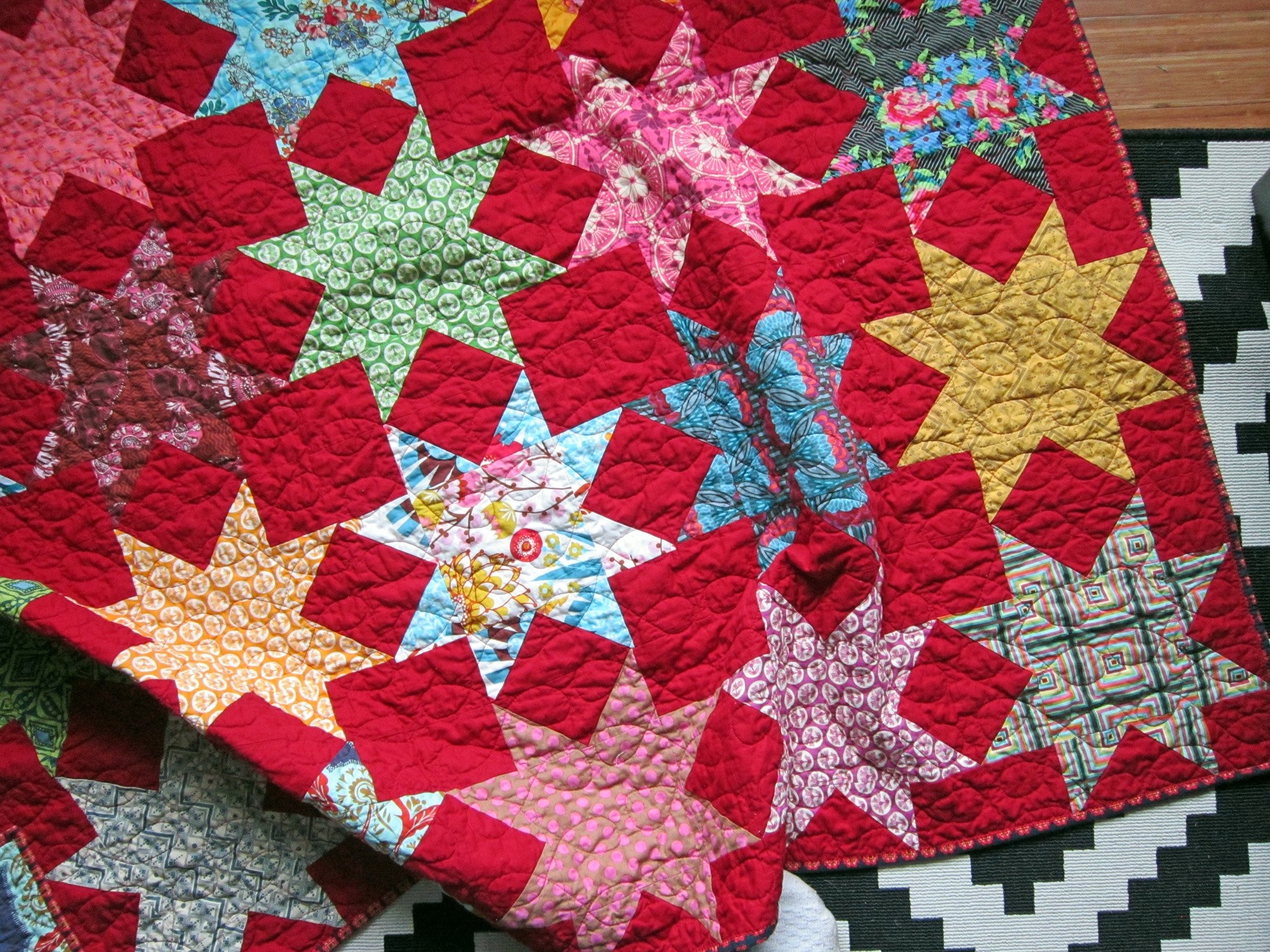 My Favorite 8 Patchwork Star Blocks Stitched In Color My Favorite 8 Patchwork Star Blocks Stitched In Color