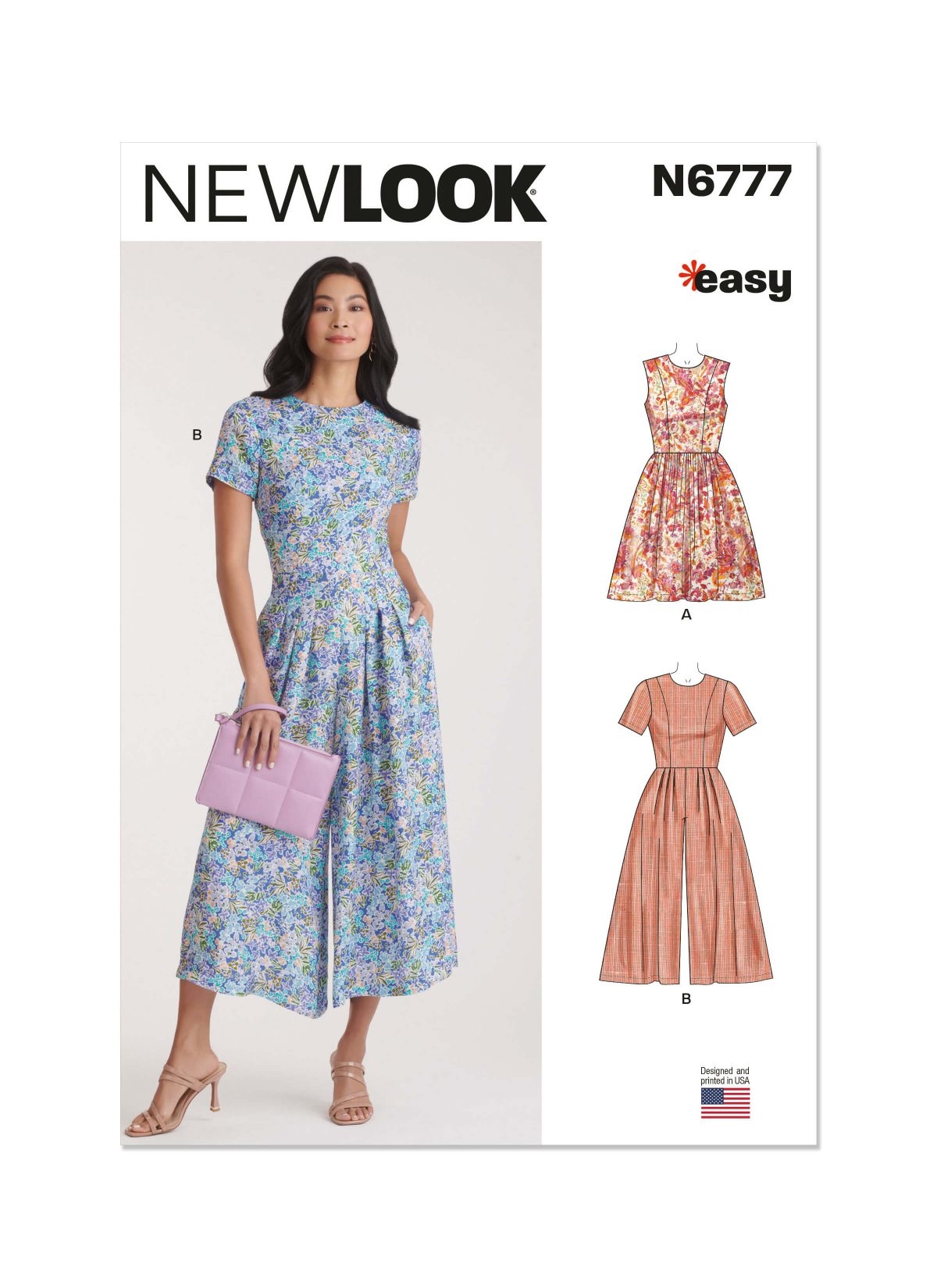 New Look Sewing Pattern N6777 Misses Dress And Jumpsuit Sewdirect New Look Sewing Pattern N6777 Misses Dress And Jumpsuit Sewdirect