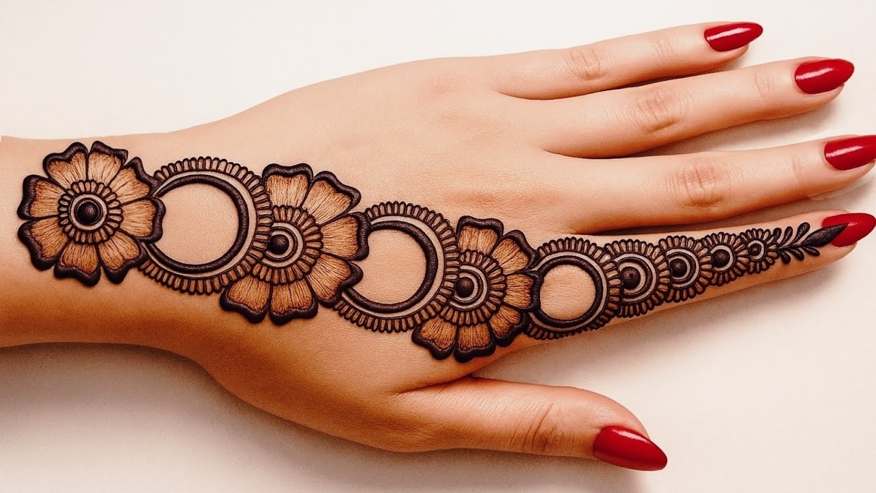 New Style Mehndi Design For Back Hand Mehndi Design Simple And Easy Arabic Henna Mehndi Designs YouTube New Style Mehndi Design For Back Hand Mehndi Design Simple And Easy Arabic Henna Mehndi Designs YouTube