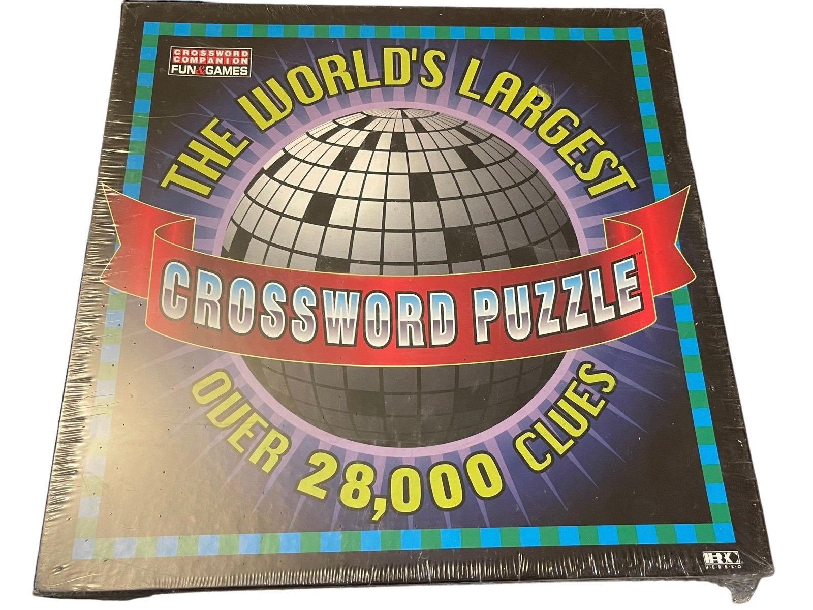 NEW The World s Largest Crossword Puzzle 28 000 Clues 91 000 Squares Sealed