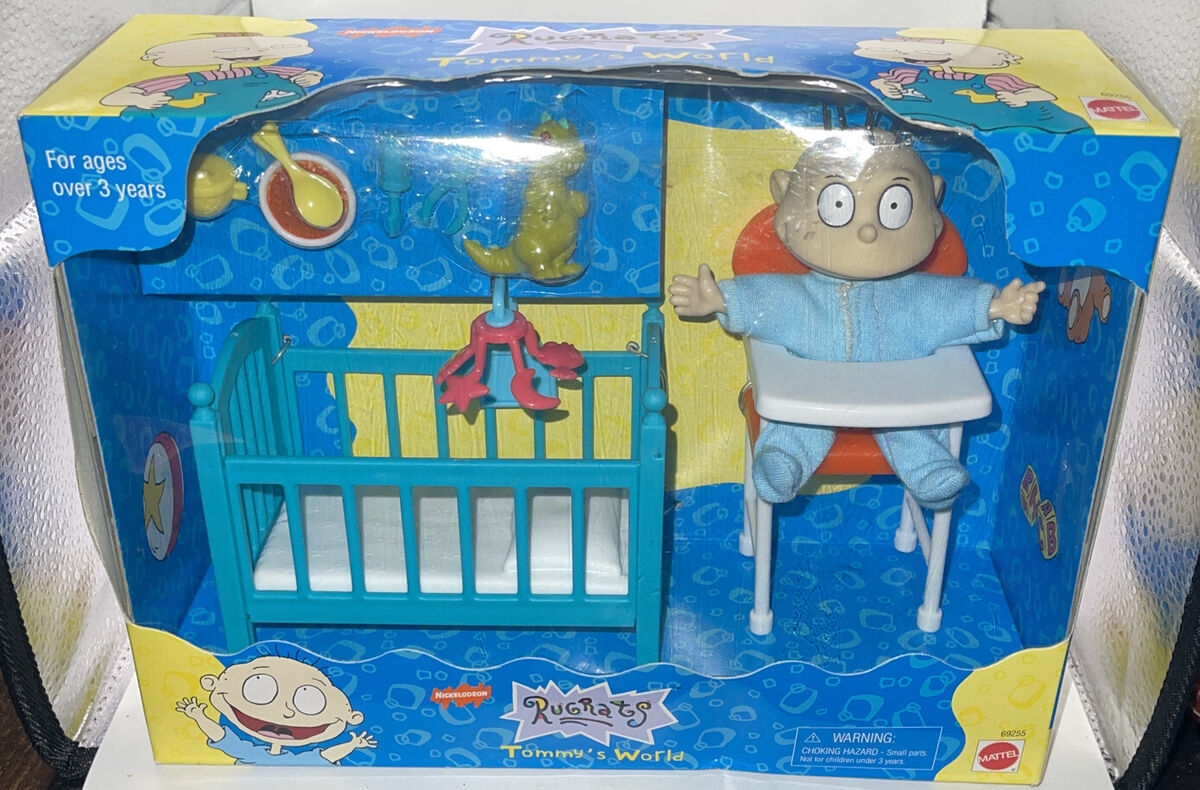 NEW Vtg 1997 Mattel Rugrats TOMMY S WORLD PLAYSET Crib High Chair EBay NEW Vtg 1997 Mattel Rugrats TOMMY S WORLD PLAYSET Crib High Chair EBay