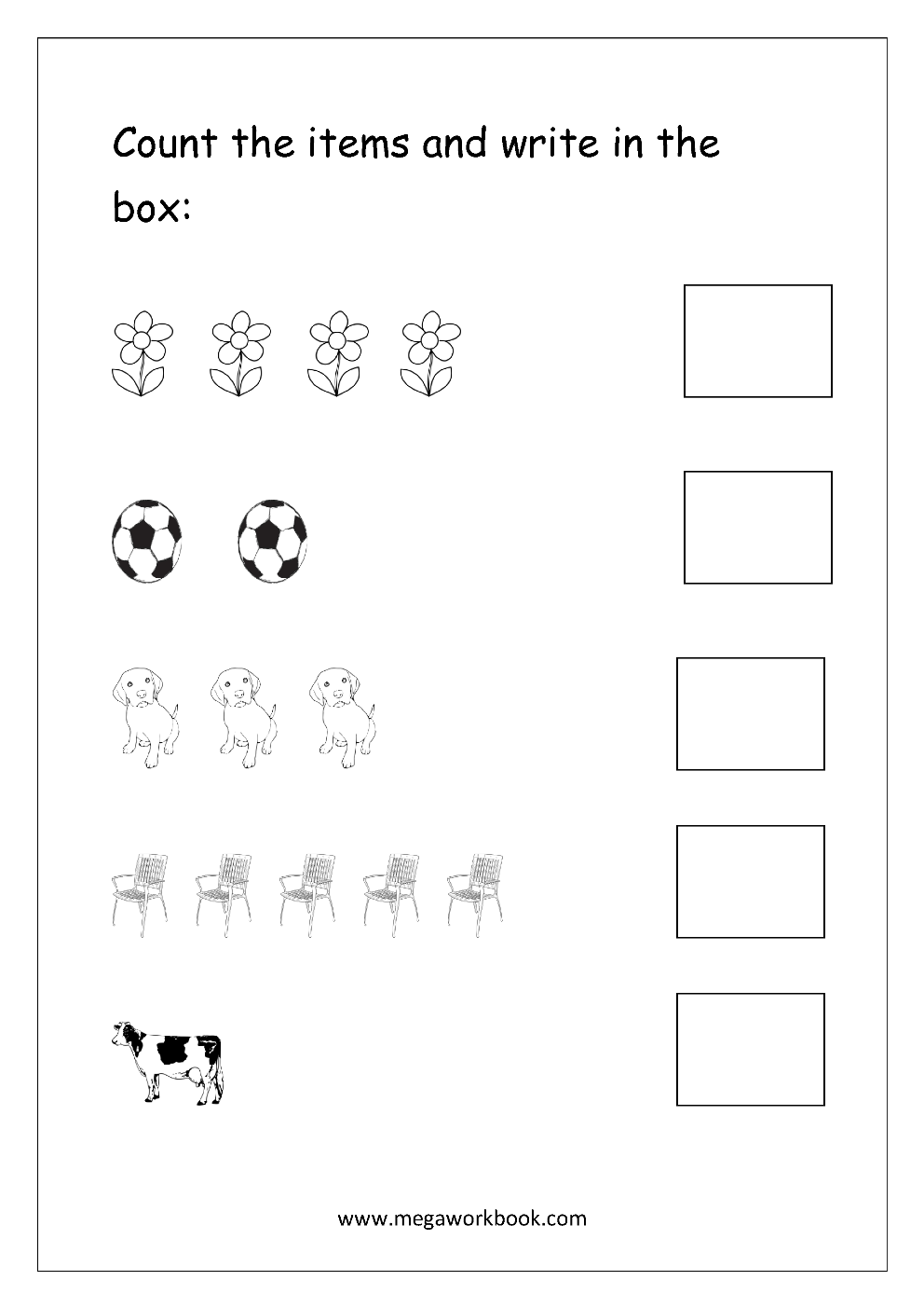 Number Counting Worksheets Math Counting Worksheets Free Counting Worksheets For Kindergarten And Preschool MegaWorkbook Number Counting Worksheets Math Counting Worksheets Free Counting Worksheets For Kindergarten And Preschool MegaWorkbook