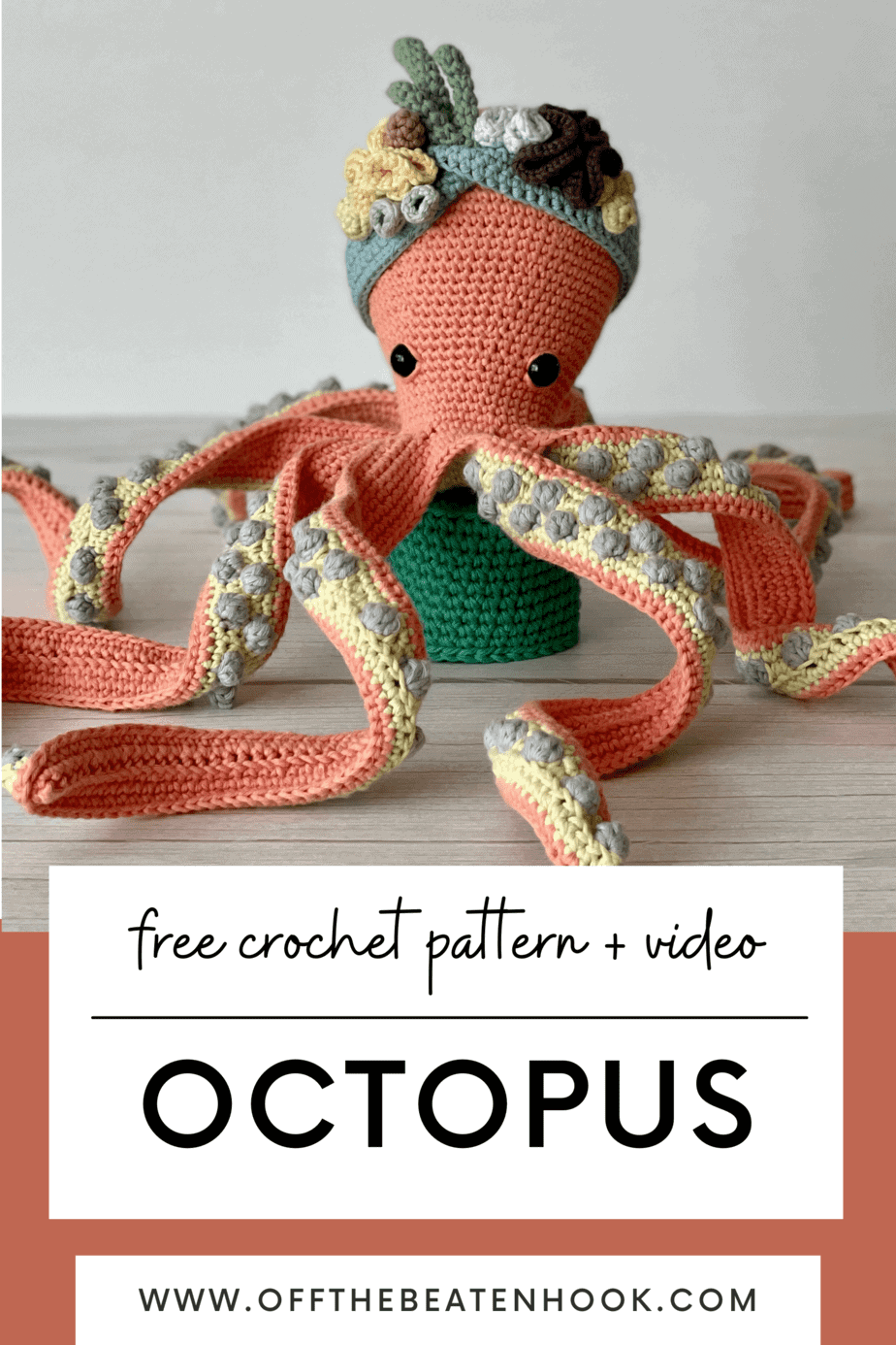 Octopus Crochet Pattern Free Pattern Video Tutorial Octopus Crochet Pattern Free Pattern Video Tutorial