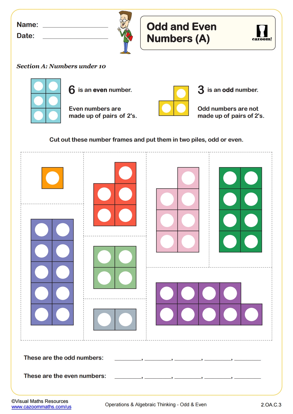 odd and even numbers worksheet odd and even numbers worksheet
