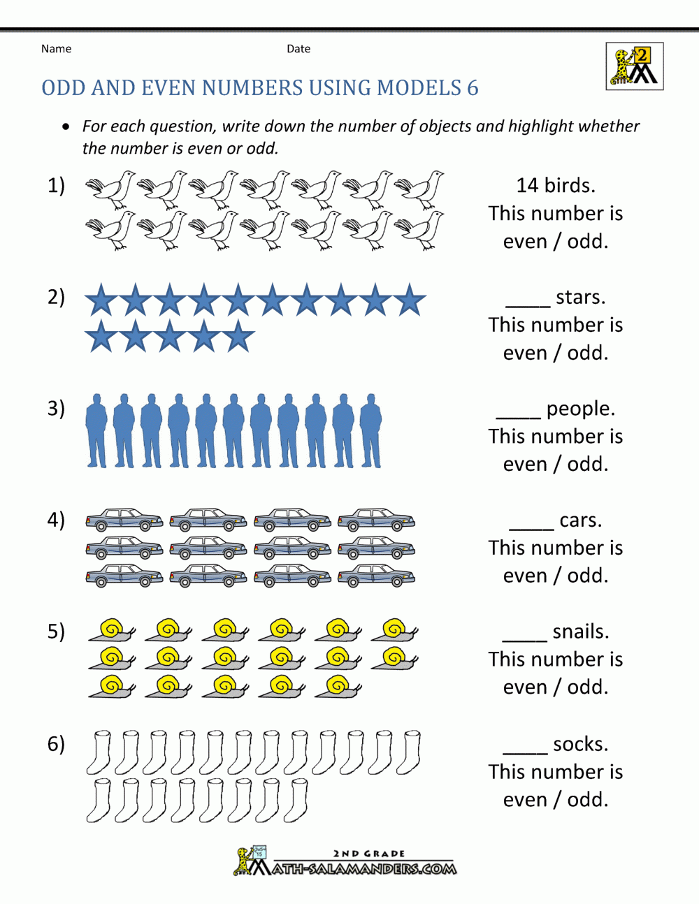 Odd Numbers And Even Numbers Worksheet Odd Numbers And Even Numbers Worksheet