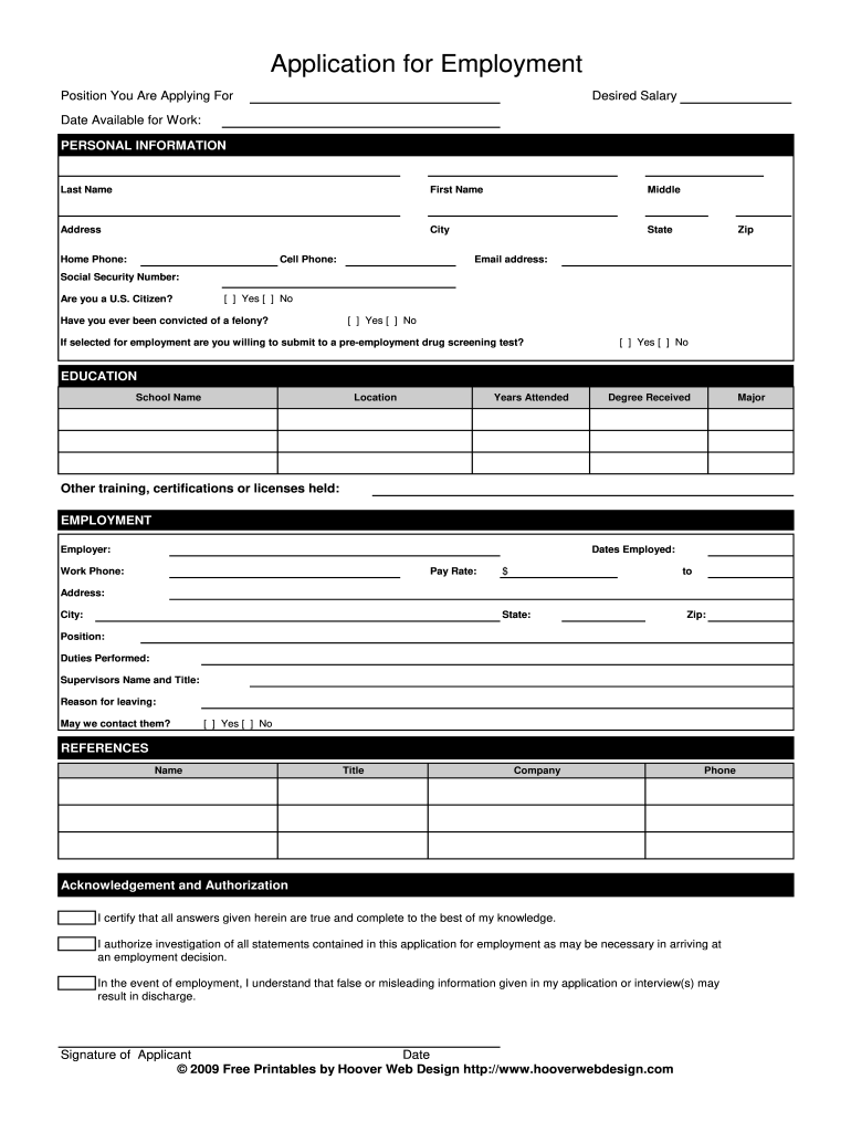 Online Application For Employment Form Fill Online Printable Fillable Blank PdfFiller Online Application For Employment Form Fill Online Printable Fillable Blank PdfFiller