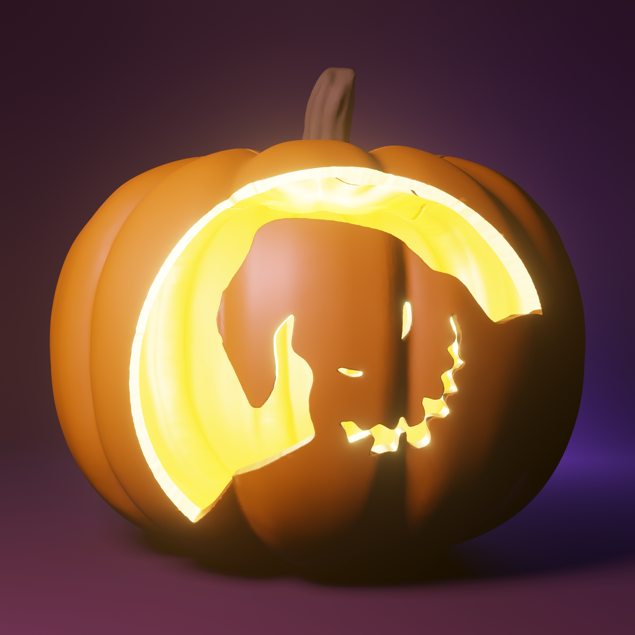 Oogie Boogie Halloween Pumpkin STL File For Cults Oogie Boogie Halloween Pumpkin STL File For Cults