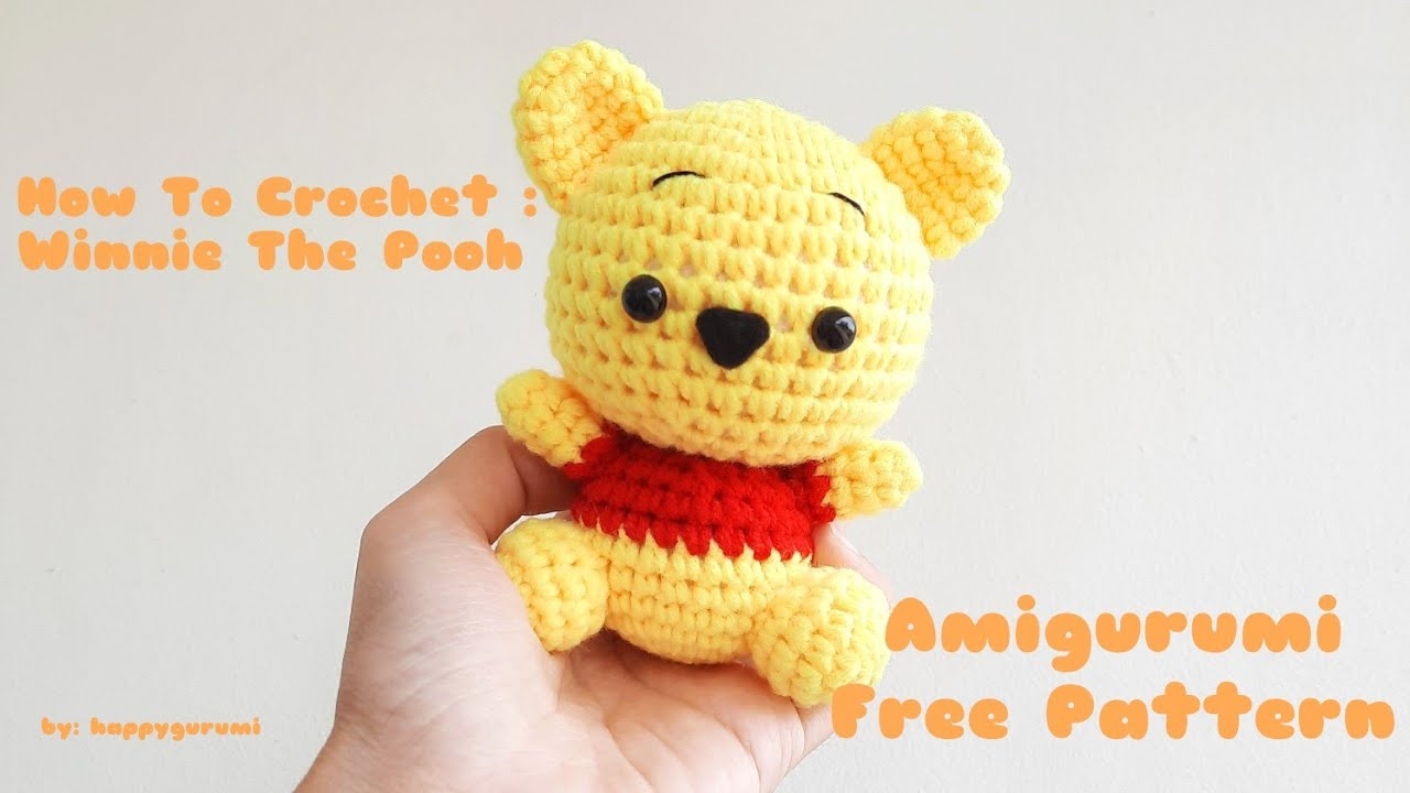 Part 1 How To Crochet Winnie The Pooh Step By Step Video Tutorial Amigurumi Free Pattern YouTube Part 1 How To Crochet Winnie The Pooh Step By Step Video Tutorial Amigurumi Free Pattern YouTube