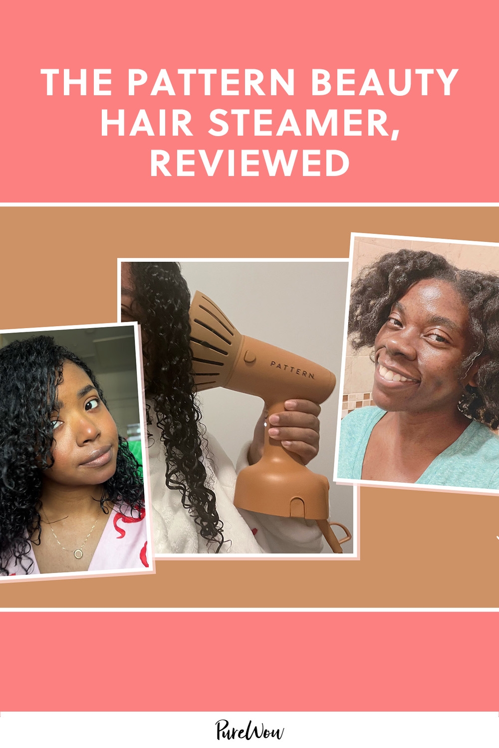 Pattern Beauty Hair Steamer Review PureWow Pattern Beauty Hair Steamer Review PureWow