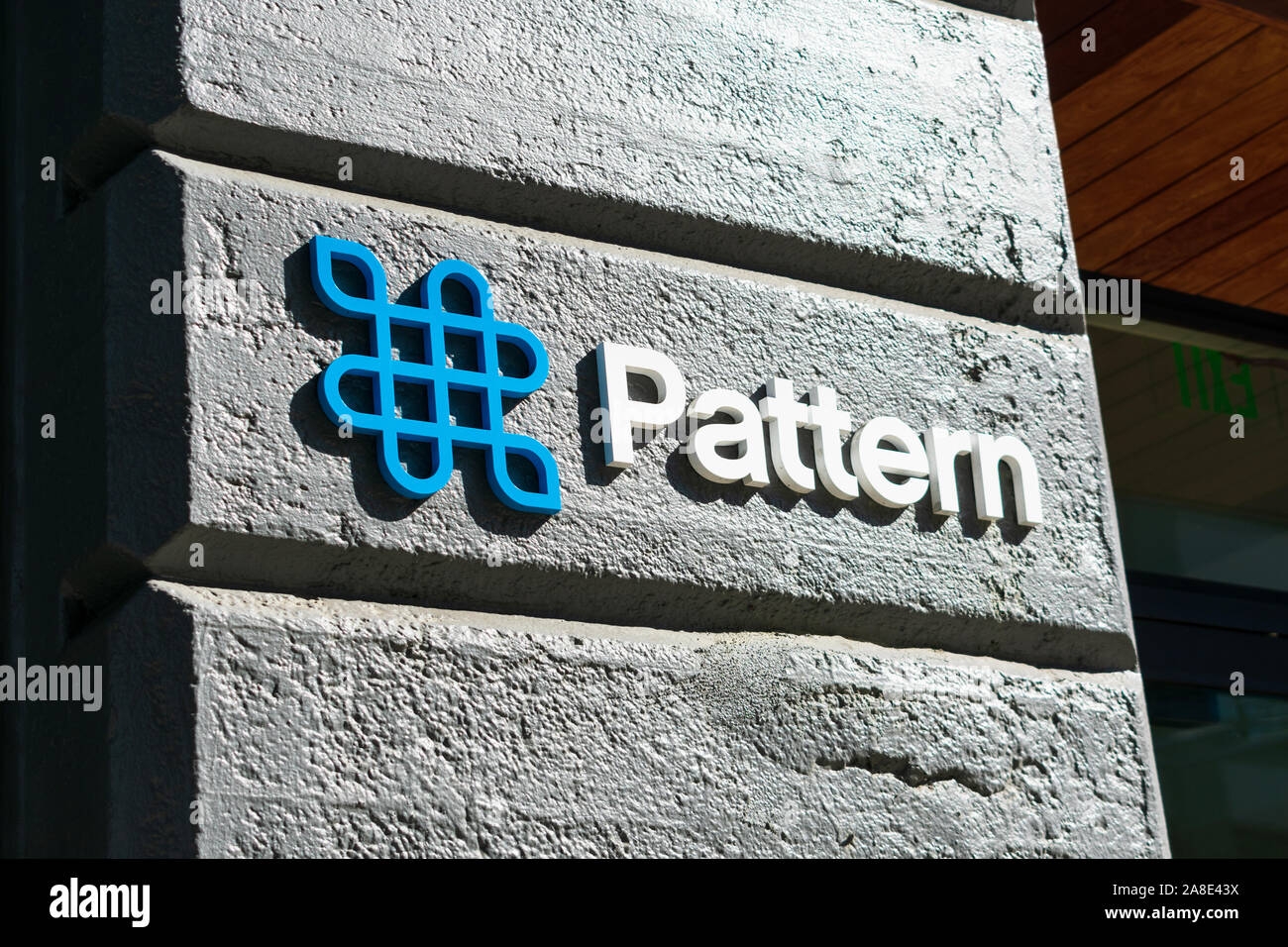 Pattern Logo At Company Headquarters Pattern Energy Group Inc Is An Independent Publicly Traded Renewable Energy Company Stock Photo Alamy Pattern Logo At Company Headquarters Pattern Energy Group Inc Is An Independent Publicly Traded Renewable Energy Company Stock Photo Alamy