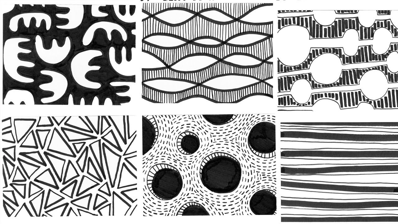 Patterning Bold Black White Backgrounds Easy DIY Card Project YouTube Patterning Bold Black White Backgrounds Easy DIY Card Project YouTube