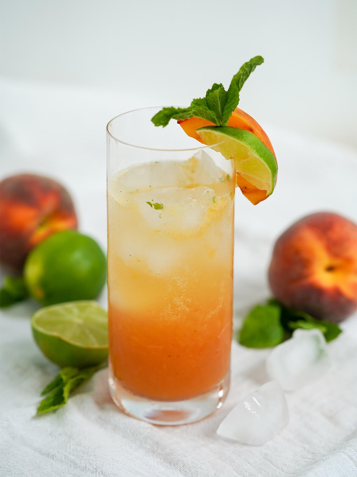 Peach Mojito Caroline s Cooking